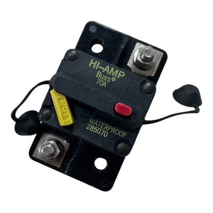 Water Proof Hi-Amp Circuit Breaker 70A for Buss 285070 (48VDC)