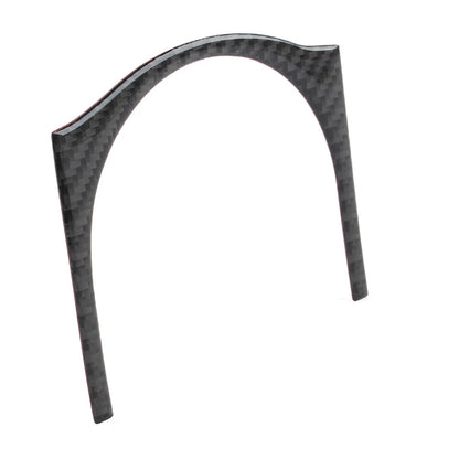 Carbon Fiber Black Interior Armrest Cup Holder Trim for Toyota Prius (2012–2015)