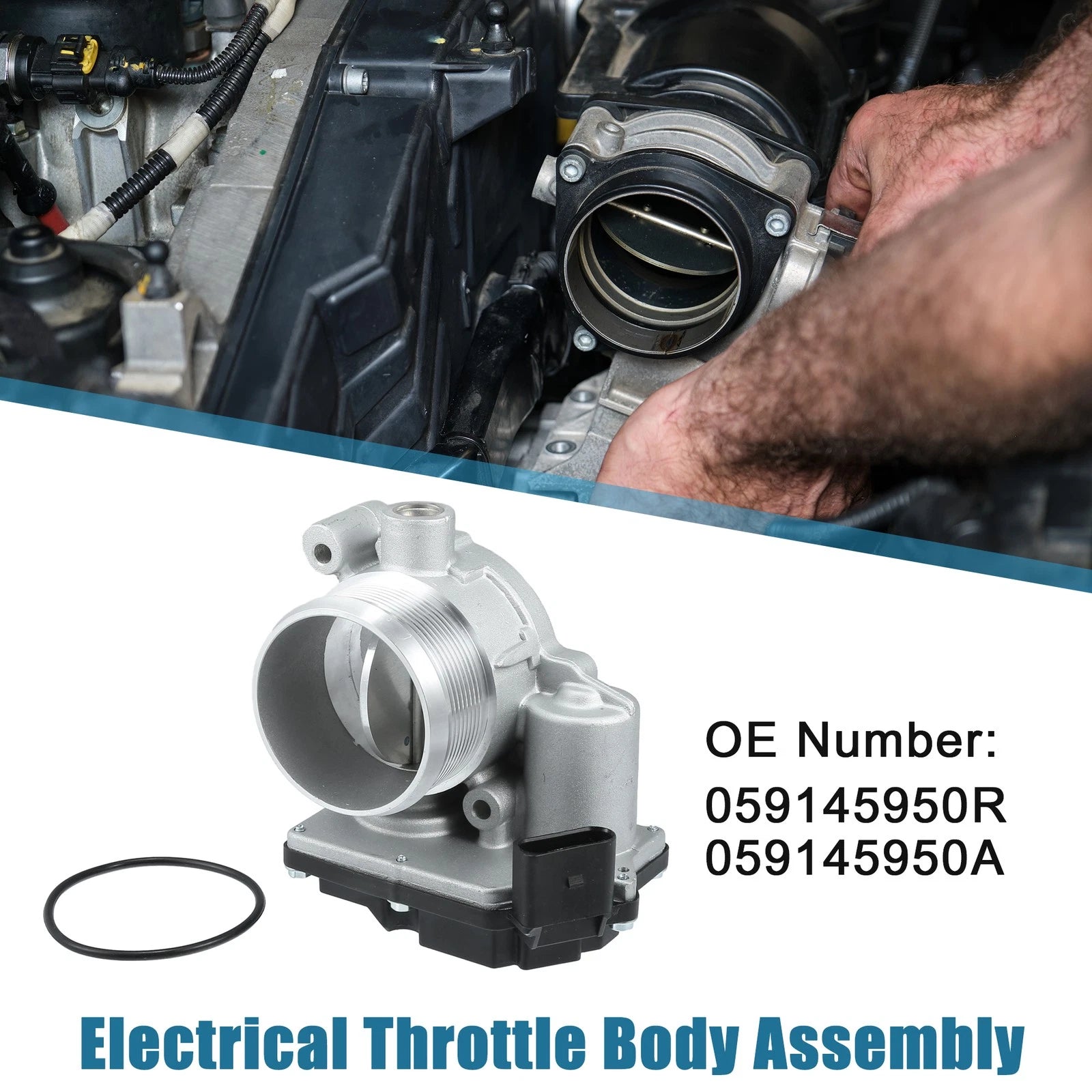 Electronic Throttle Body Replacement for Audi A6 (2010–2018)