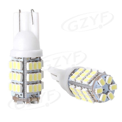 2X T10 168 LED Backup Reverse Lights Bulbs for Car (12V, 6000K)