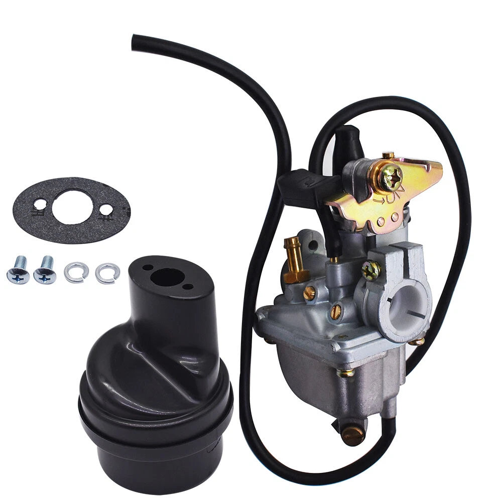 Carburetor & Air Filter Box for Suzuki Quadrunner LT50 LT50 JR50 LT-A50 (1984–1987)