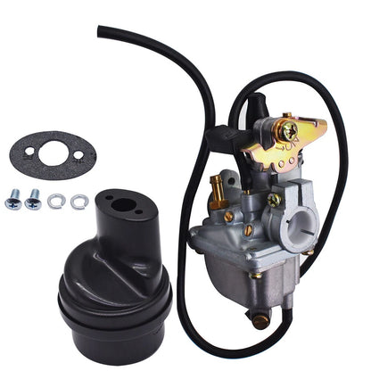 Carburetor & Air Filter Box for Suzuki Quadrunner LT50 LT50 JR50 LT-A50 (1984–1987)