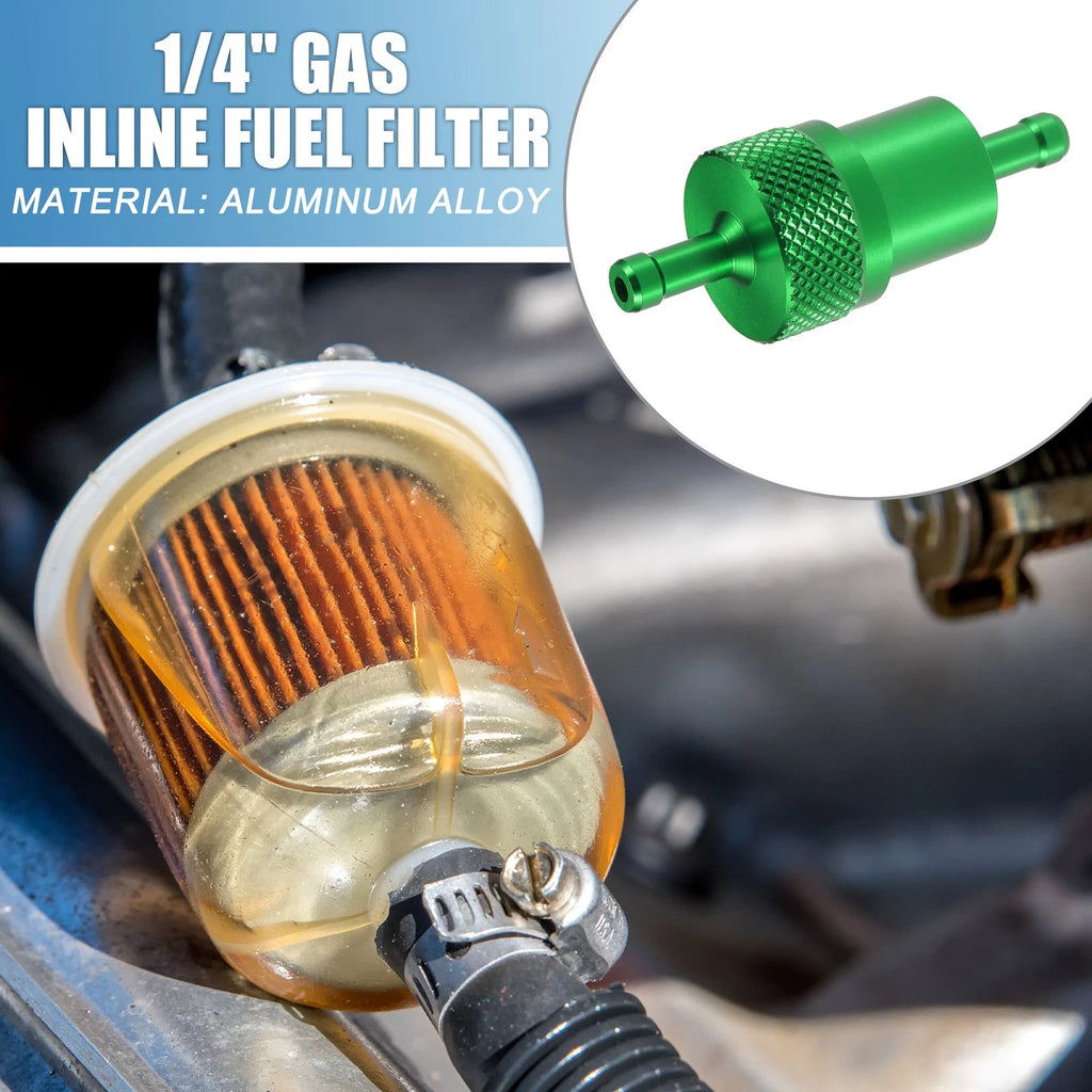 Universal Gas Inline Fuel Filter for Small Engines UTV (Gasoline)