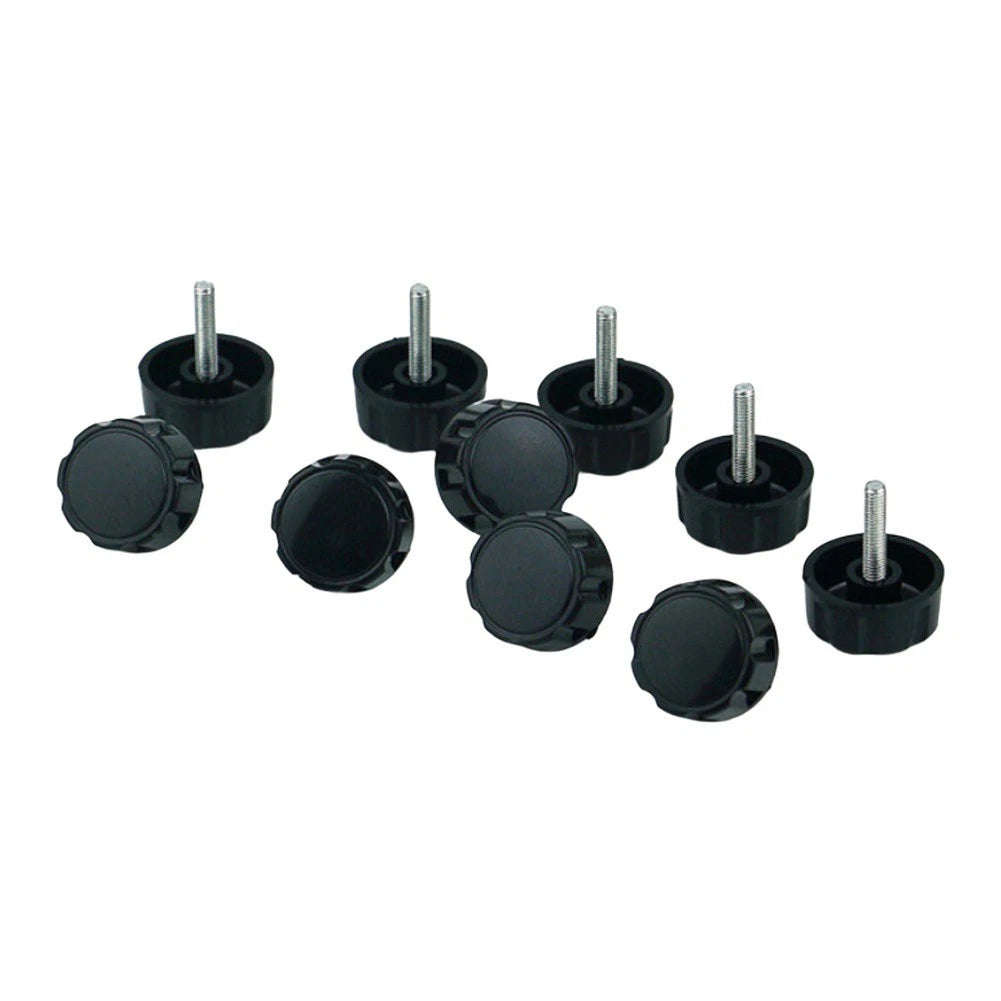 10pcs Fishing Reel Handle Cover and Gaskets Kit for Fixed Nut Replacement