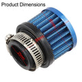 Intake Air Filter for Motorcycle (60mm x 50mm)