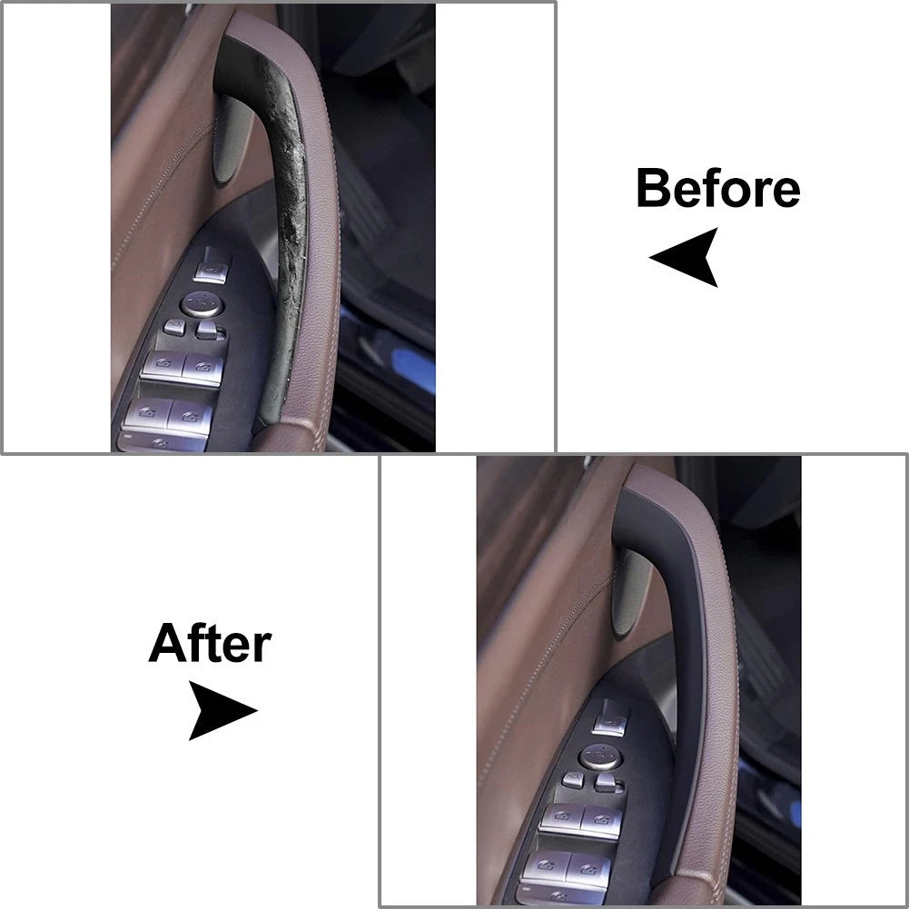 Inner Handle Interior Door Panel Pull Trim Cover For BMW X3 G01 X4 G02 2018-2021