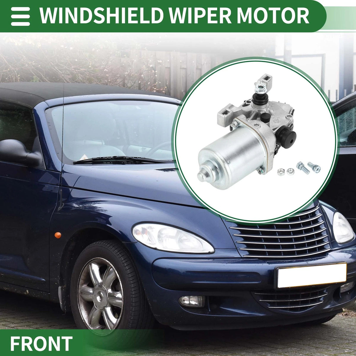 Front Windshield Wiper Motor for Chrysler PT Cruiser (2006–2010) No.5175910AA