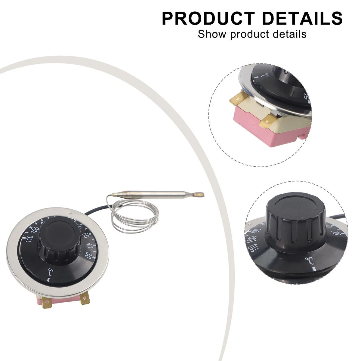 Temperature Control Dial Switch for Automotive Applications (16A 220V)