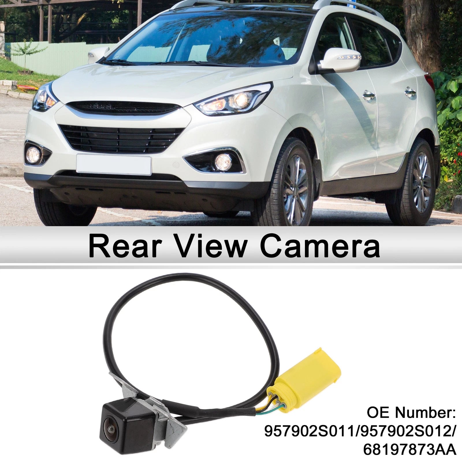Rear View Camera Backup Reverse Camera 120-180 Degree for Hyundai Tucson IX35 (2009–2015)