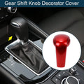 Gear Shift Knob Decor Cover for Mazda CX-5 (2017–2023) Red Console Panel