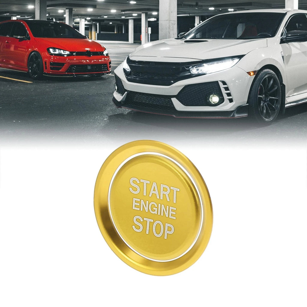 Start Stop Button Cover with Ring Kit for Audi A4 A6 Q5 A5 A7 (2010–2023)