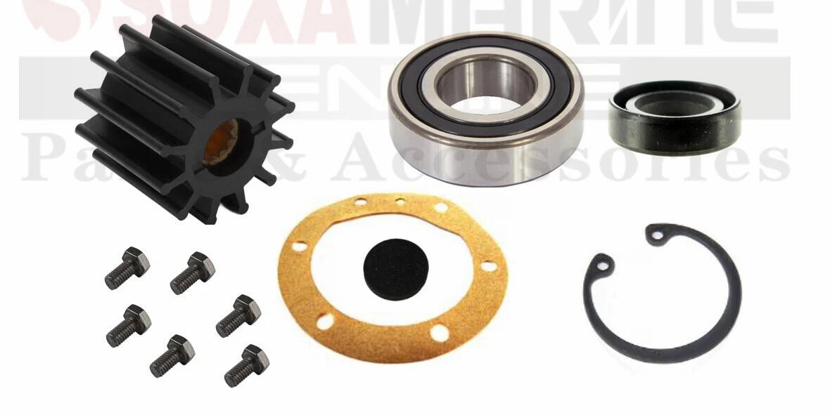 Sea Water Pump Repair Service Kit for Jabsco 22740-0050 Volvo Penta 826456