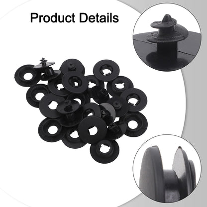 Set of 15 Car Floor Mat Clips for Secure Fit