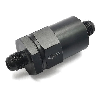 30 Micron Inline Fuel Filter 6AN for Universal Applications