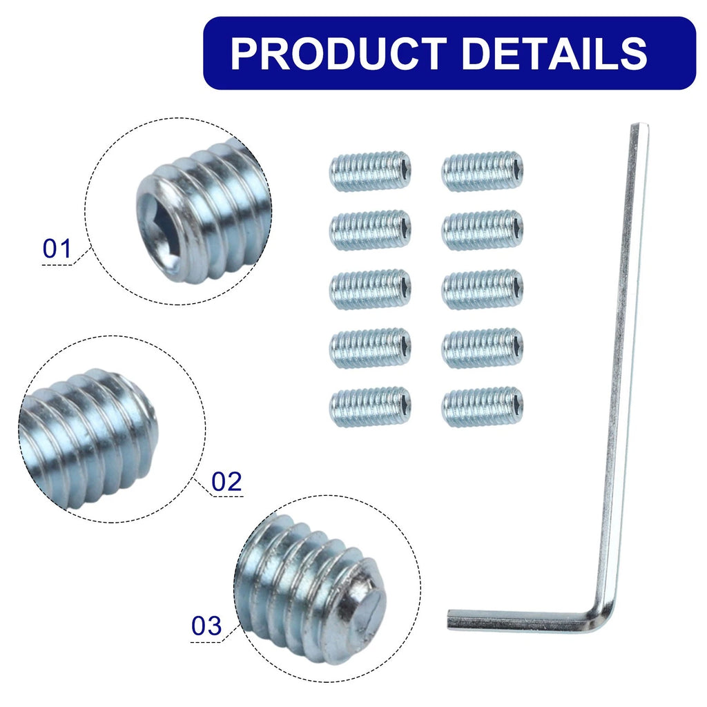 10 Pack Thread Repair Tool for Universal Applications (Stainless Steel)