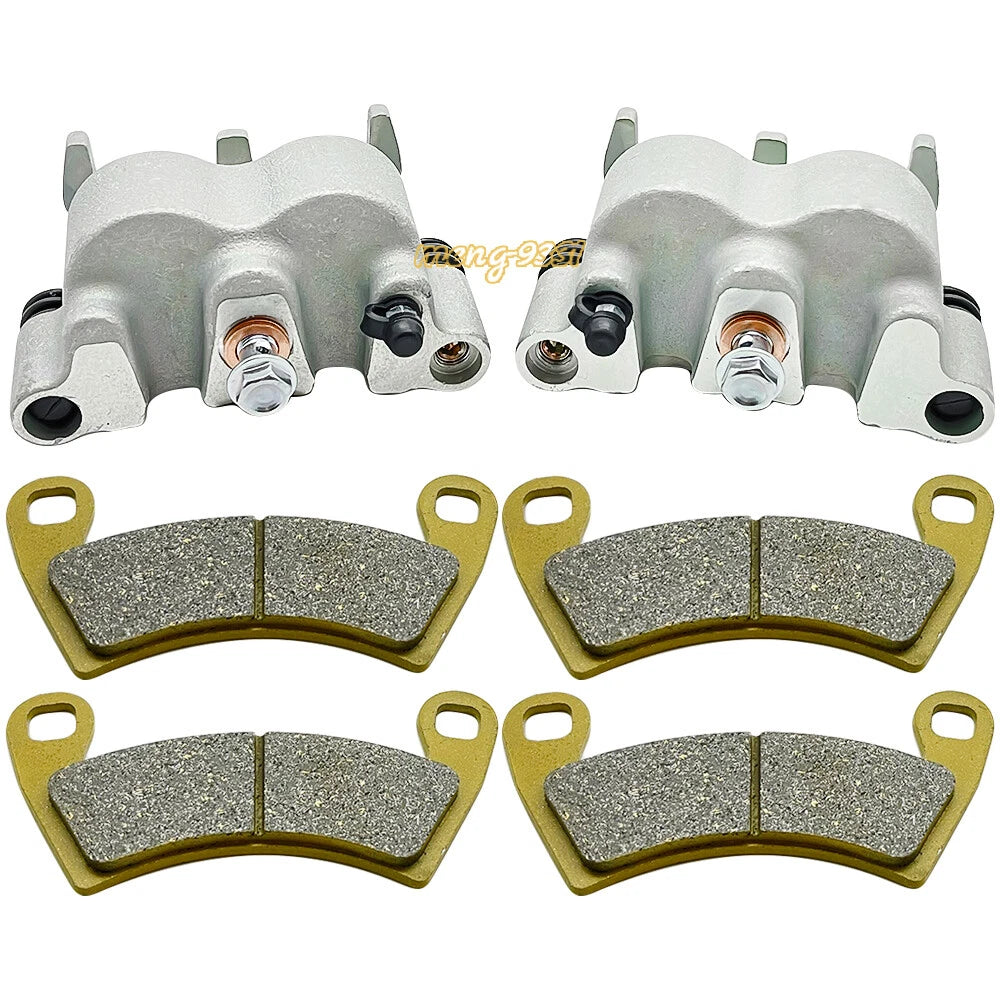 Front Brake Calipers & Pads for Polaris Ranger XP 570 800 900 1000 (2012–2020)