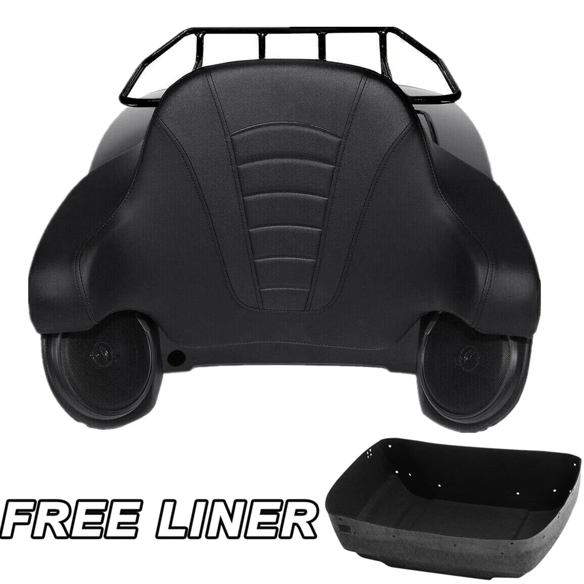Trunk Pad Rack Speakers for Harley Electra Glide (2014–2026)