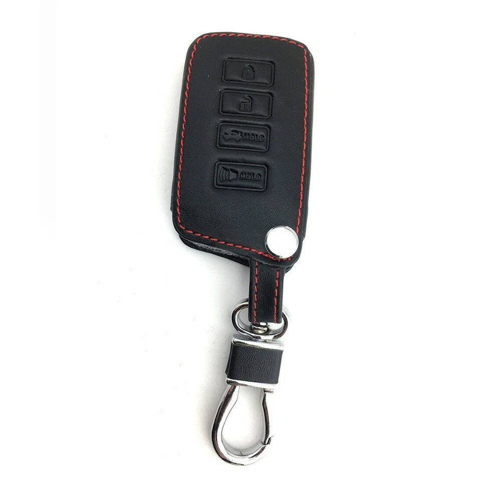 4-Button Leather Key Fob Case for (2010–2023)