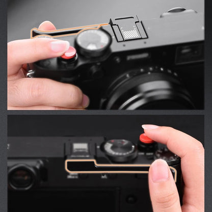Ergonomic Aluminum Camera Grip for Fuji X100V (2020–2023)