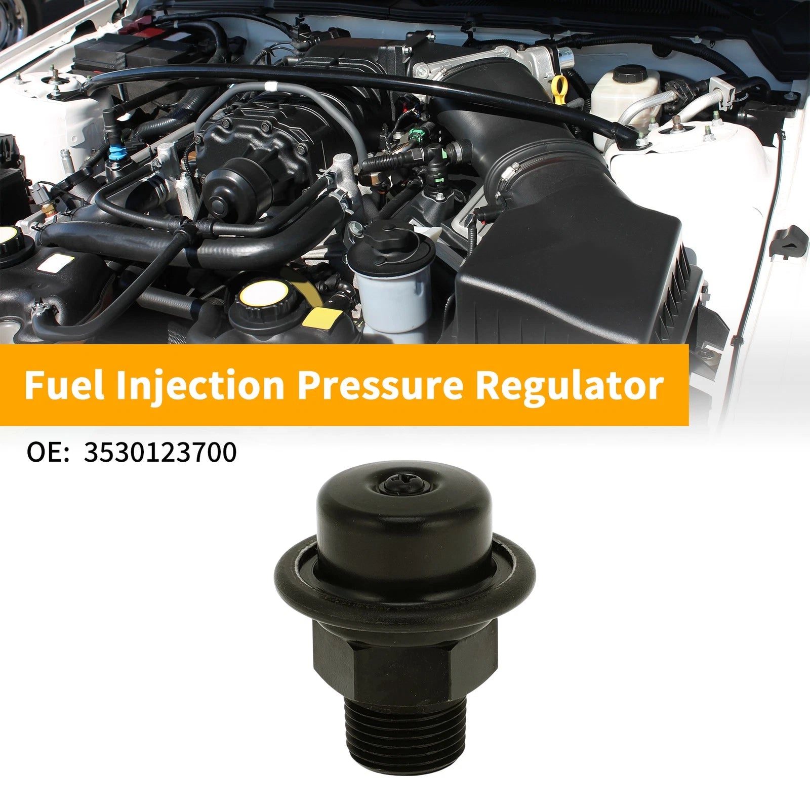 Fuel Pressure Regulator for Hyundai Tucson (2005–2008) Replacement Metal