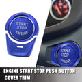 Start Stop Button Cover Kit Replacement for BMW 2 3 4 5 Series (2014–2022)