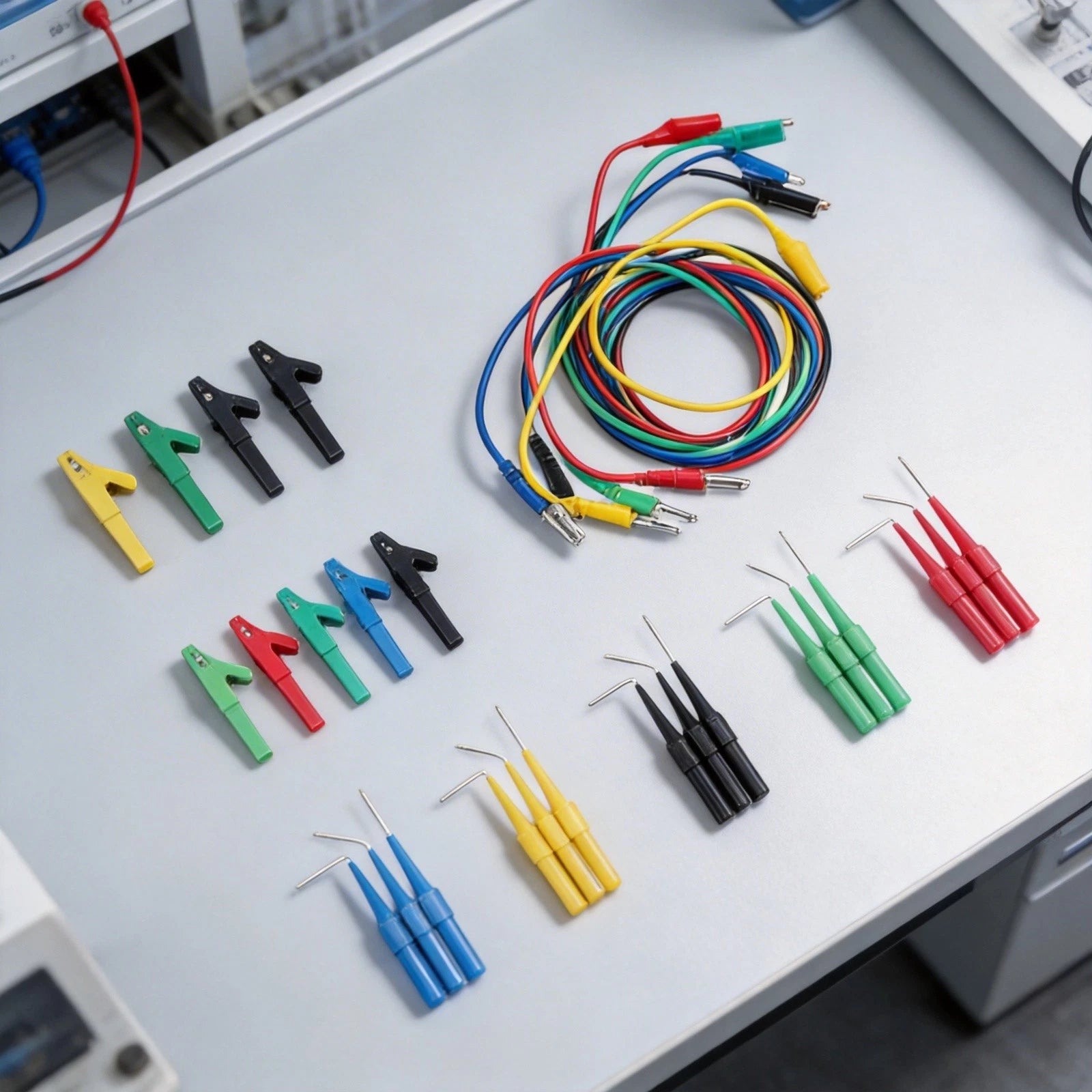 25-Piece Electrical Testing Multimeter Probe Kit for Automotive Repairs