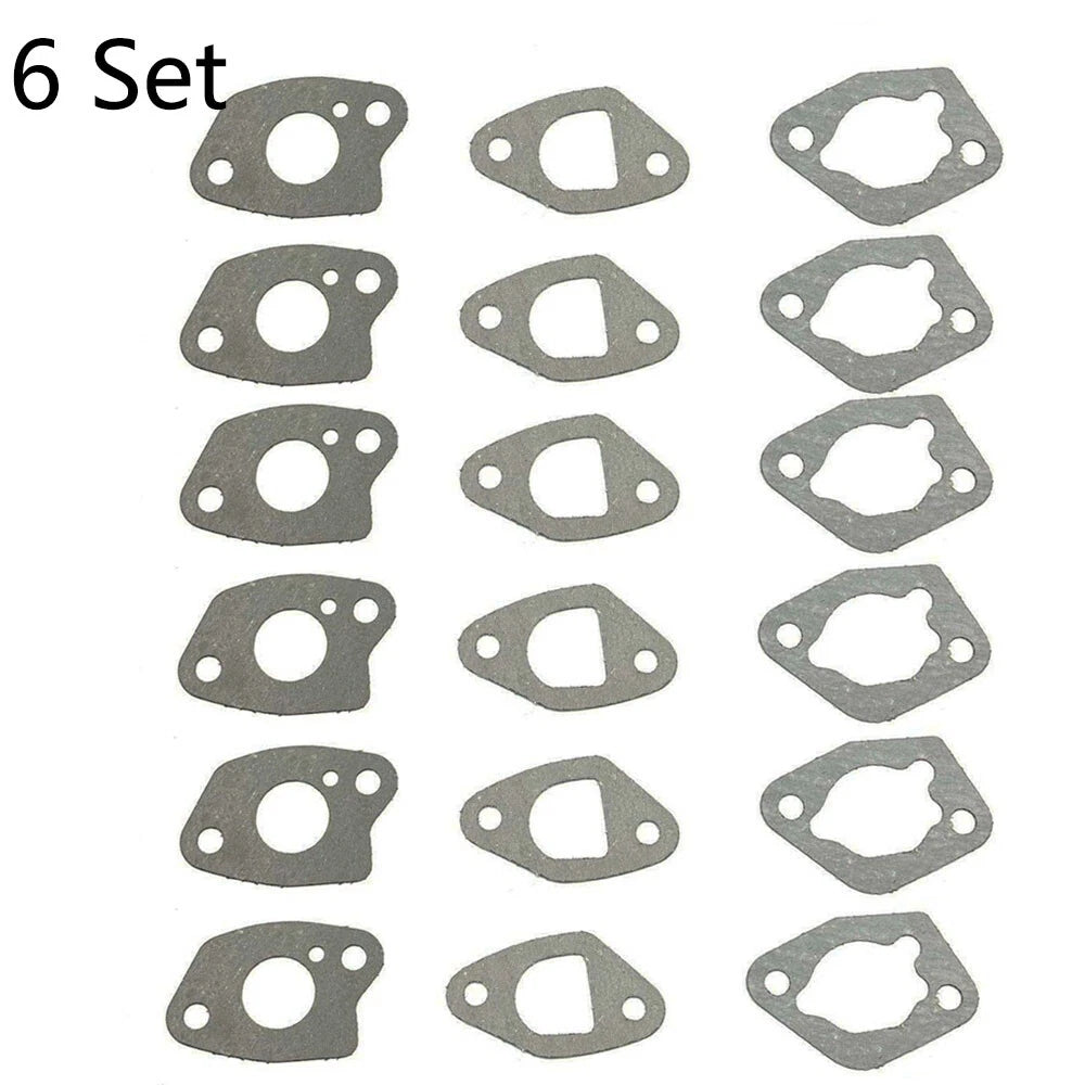 Set of 6 Carburetor Gasket Kits for Honda GX160 GX200 168F 170F