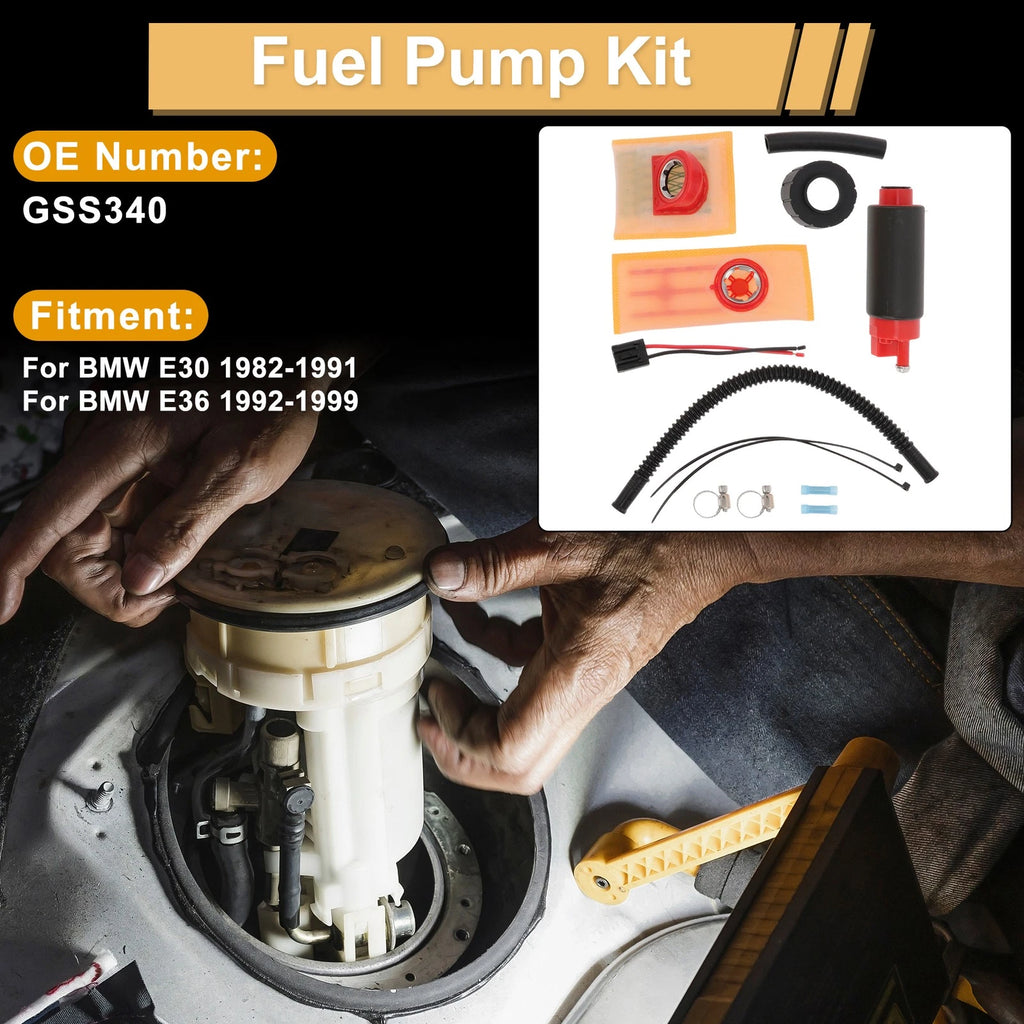Fuel Pump for BMW E30 (1982–1991) Metal Electric Replacement Set