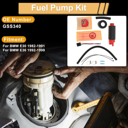 Fuel Pump for BMW E30 (1982–1991) Metal Electric Replacement Set
