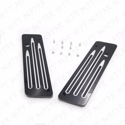 CNC Cut Latches Cover for Harley Touring Hard Bags (1993–2013)