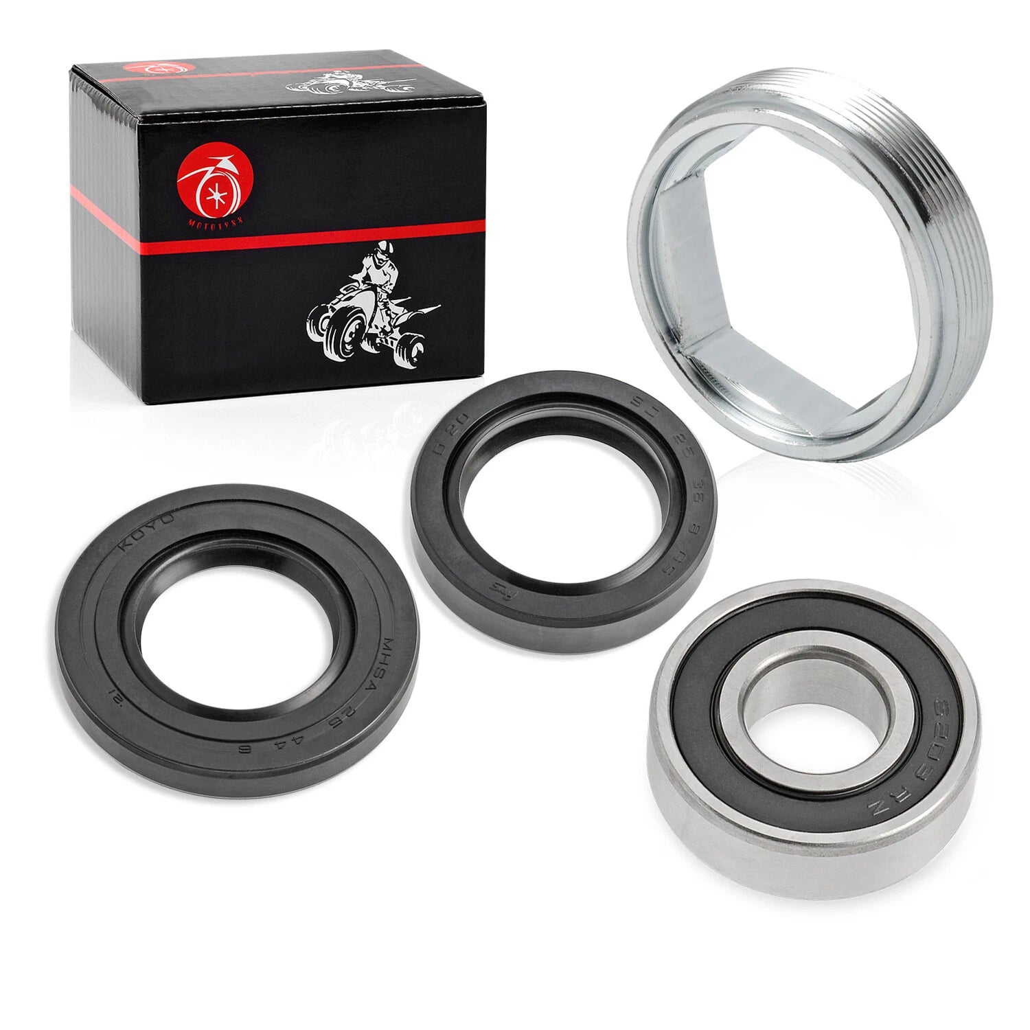 Lower Steering Stem Bearing Seal Kit for Yamaha Banshee Raptor Big Bear 350 (1997–2006)