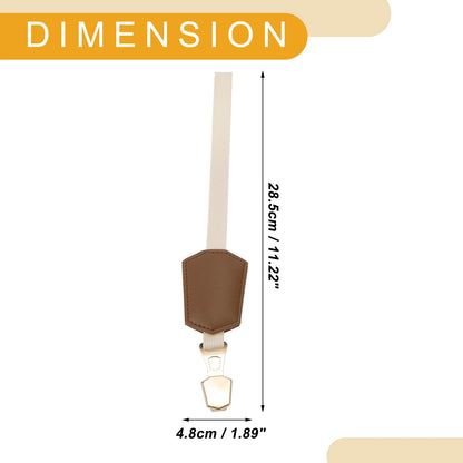 Universal Car Seat Headrest Hook for Purses and Bags (Deep Brown)