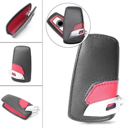 Leather Key Fob Case for BMW 3 5 7 Series X3 (2000–2023)