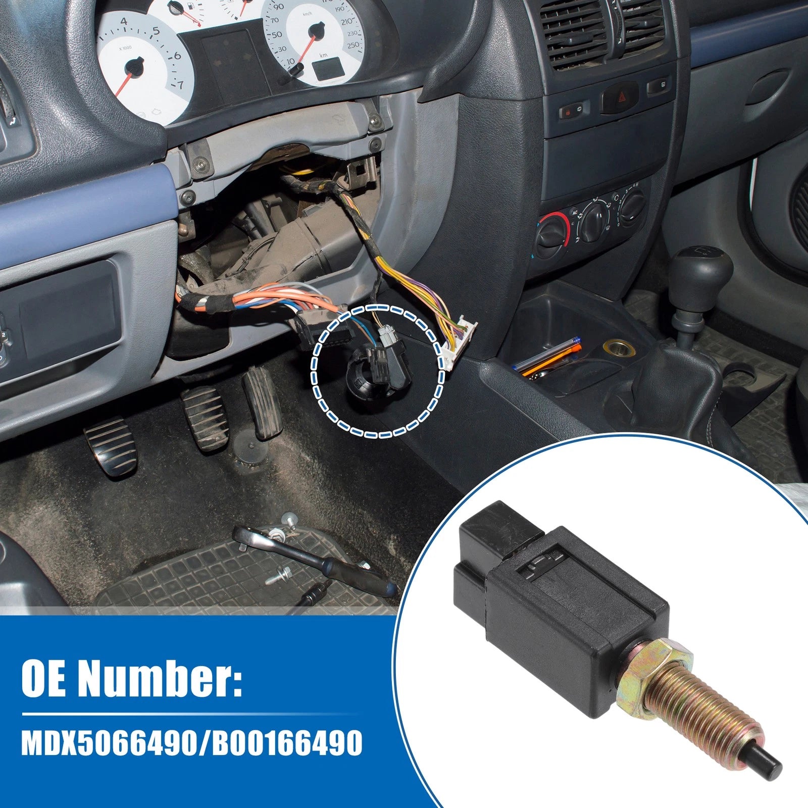 Brake Light Stop Lamp Switch for Mazda Miata (1990–2005)