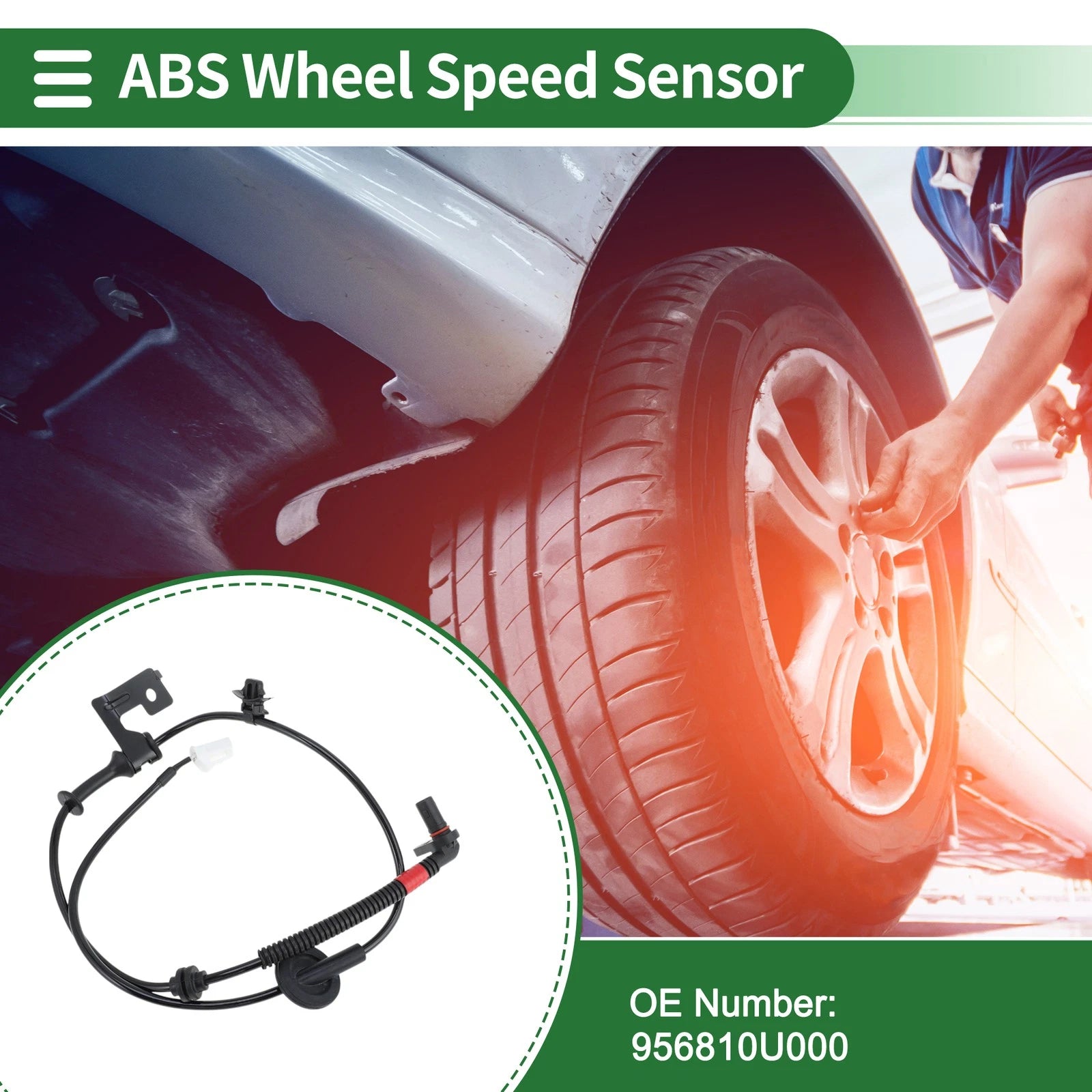 ABS Wheel Speed Sensor for Hyundai Accent (2010–2021)