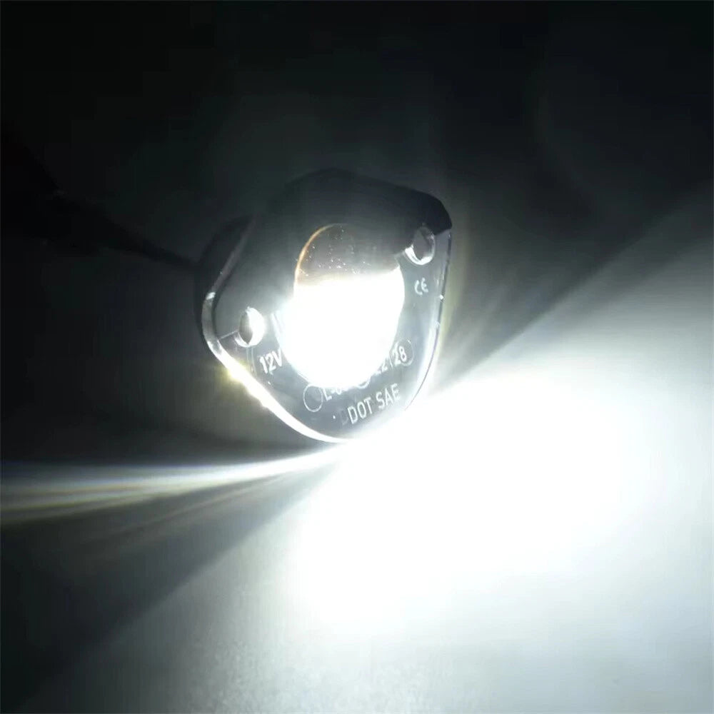 2Pcs LED License Plate Light for Ford Mustang (1994–2004) XR3Z-13550-AA