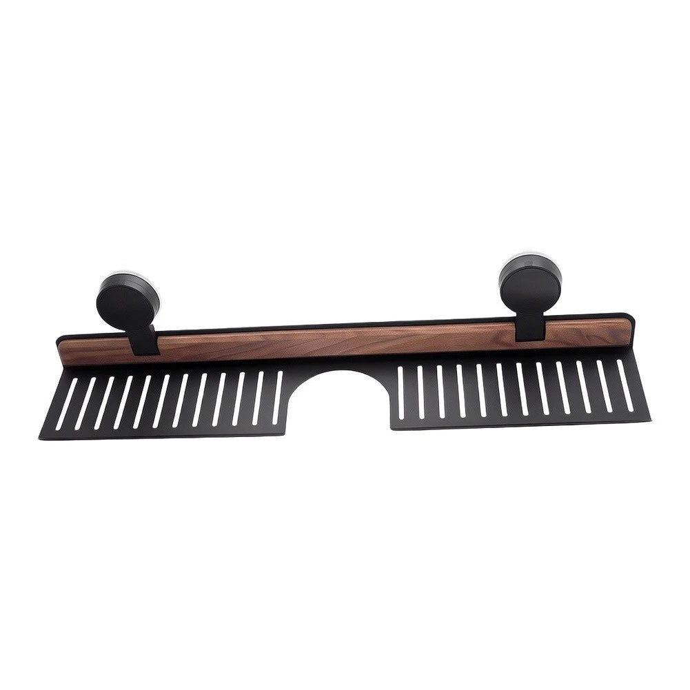 40cm Suction Cup Shelf for Bathroom Kitchen Space Saving Storage