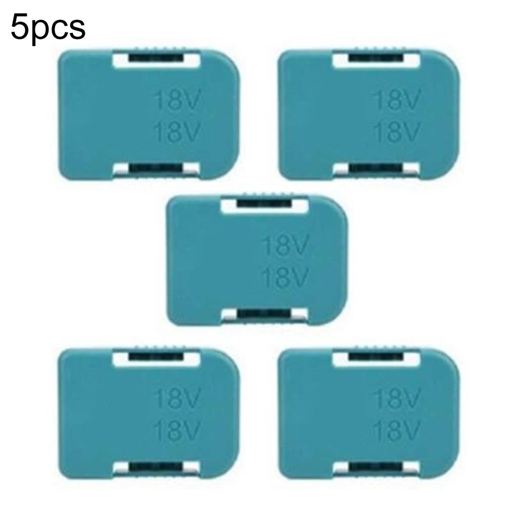 5pcs Wall Mounted Tool Holders for Batteries