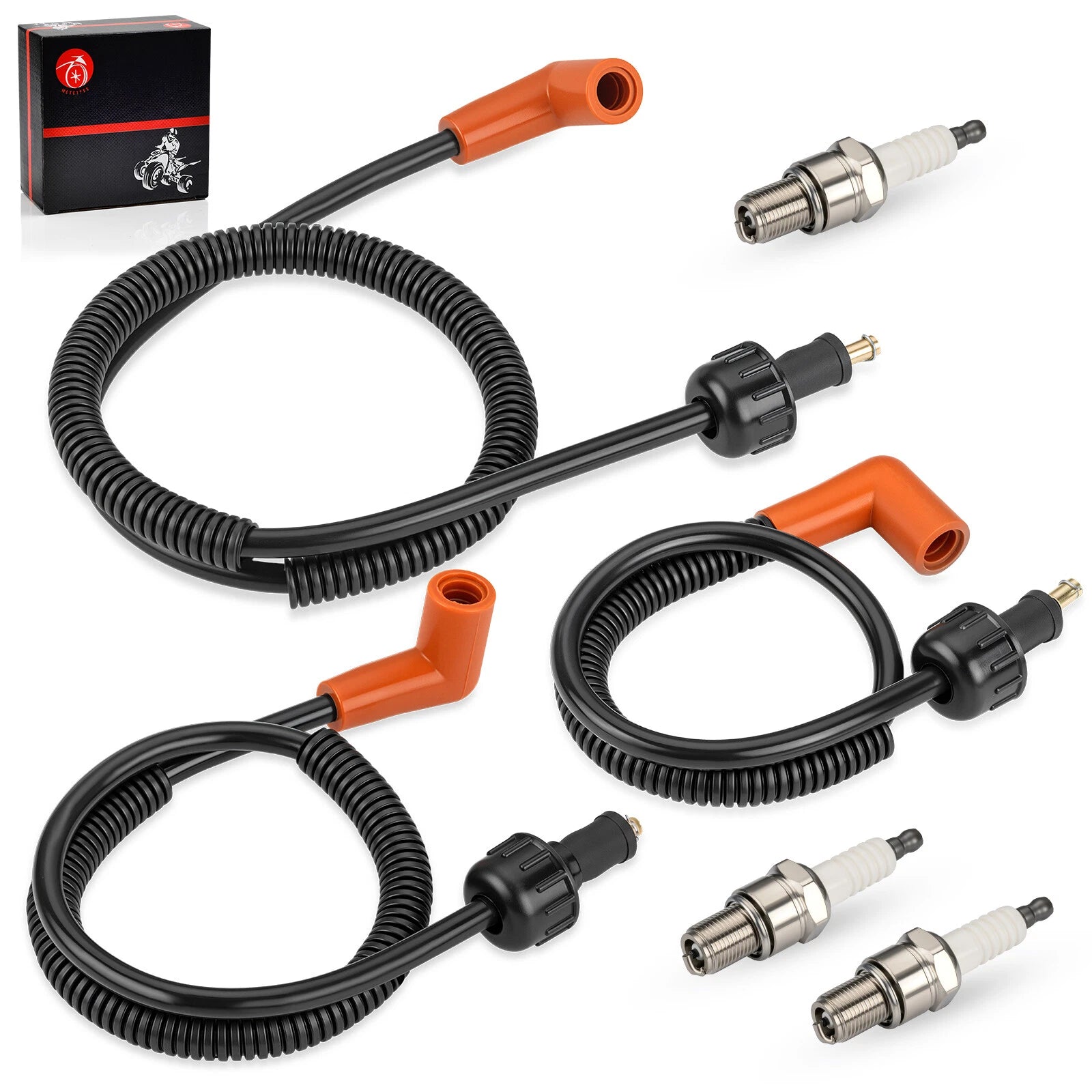 Set of 3 Ignition Coil Wires for Polaris Virage TX Genesis SLTX SLX Pro 1200 (1999–2002)