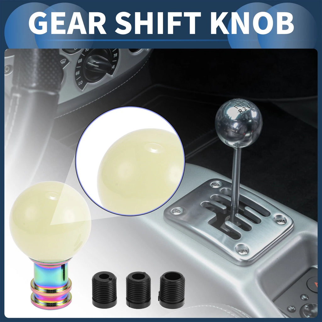 Shift Knob with 3 Adapters for Universal Fit (9cm)
