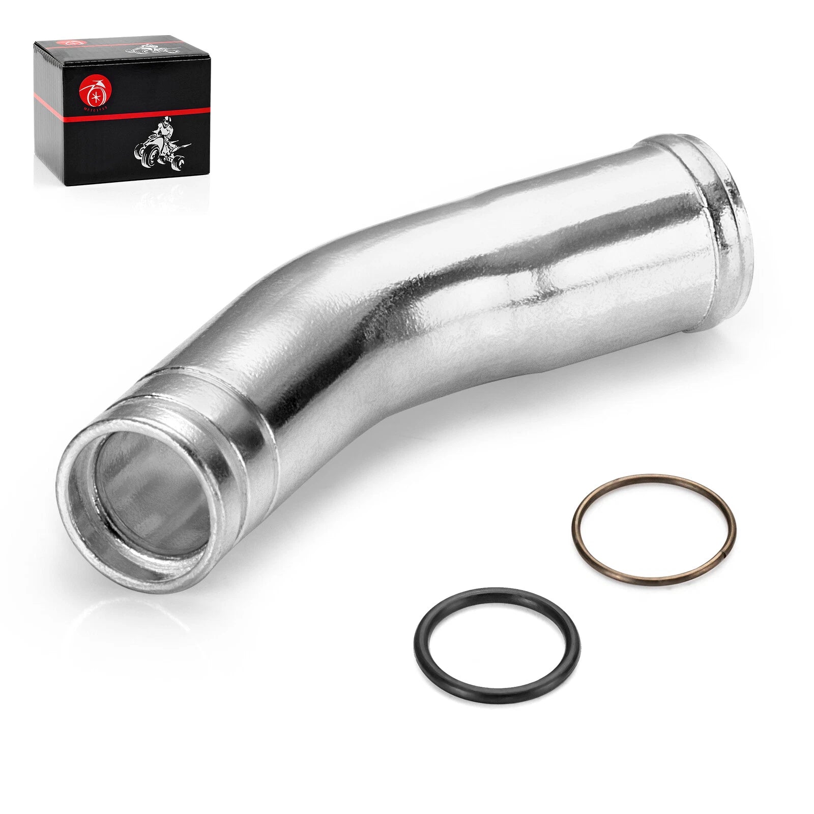 Radiator Hose Water Pump Joint Tube for Yamaha RZ350 YFZ350 Banshee (1985–2006)