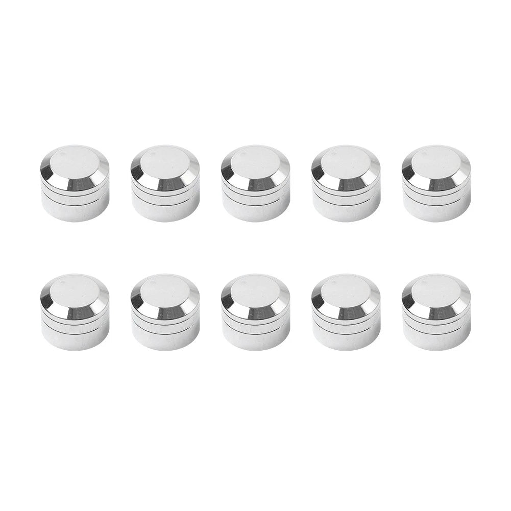 9mm-12mm Engine Screw Bolt Cover Cap Chrome For Harley Electra Glide Road King