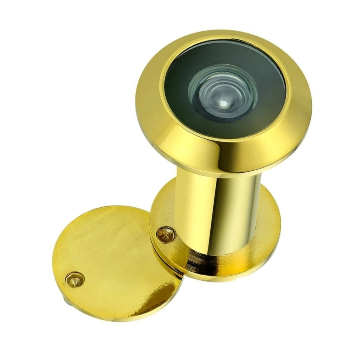 Wide Angle Peephole Door Viewer with Privacy Cover for Home Office