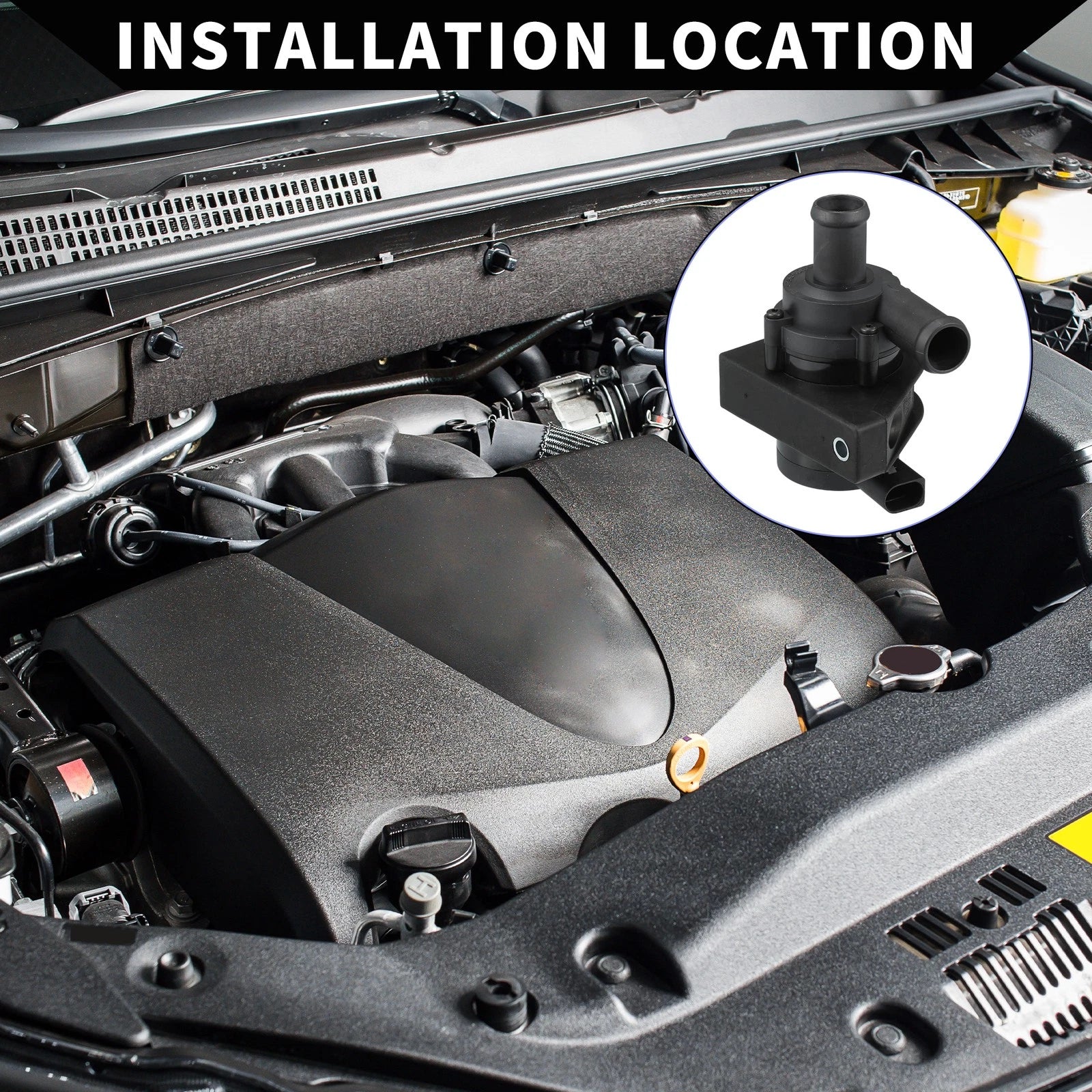 Auxiliary Water Pump Replacement for Audi A3 2.0L and Volkswagen Beetle (2015–2022)