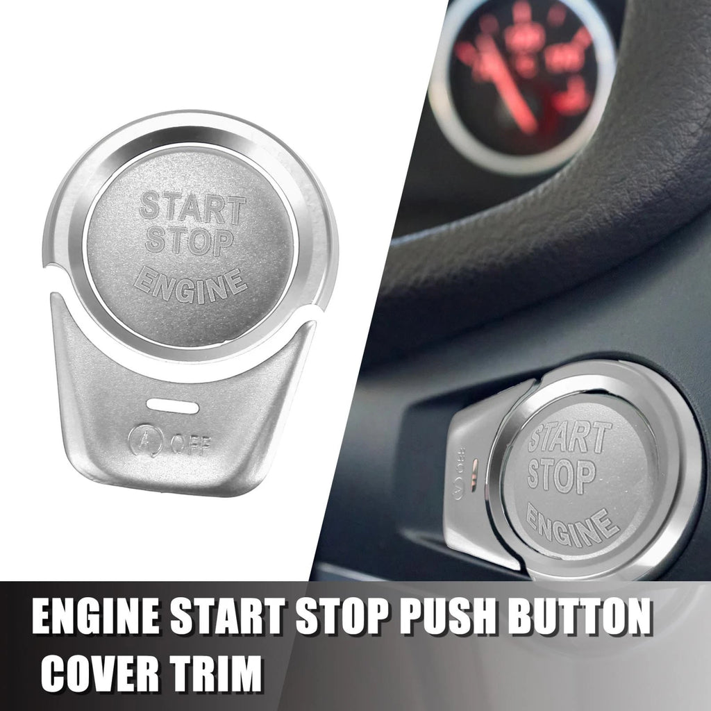 Start Stop Button Cover Kit Replacement for BMW 2 3 4 5 6 7 X1 X3 X5 (2014–2024)
