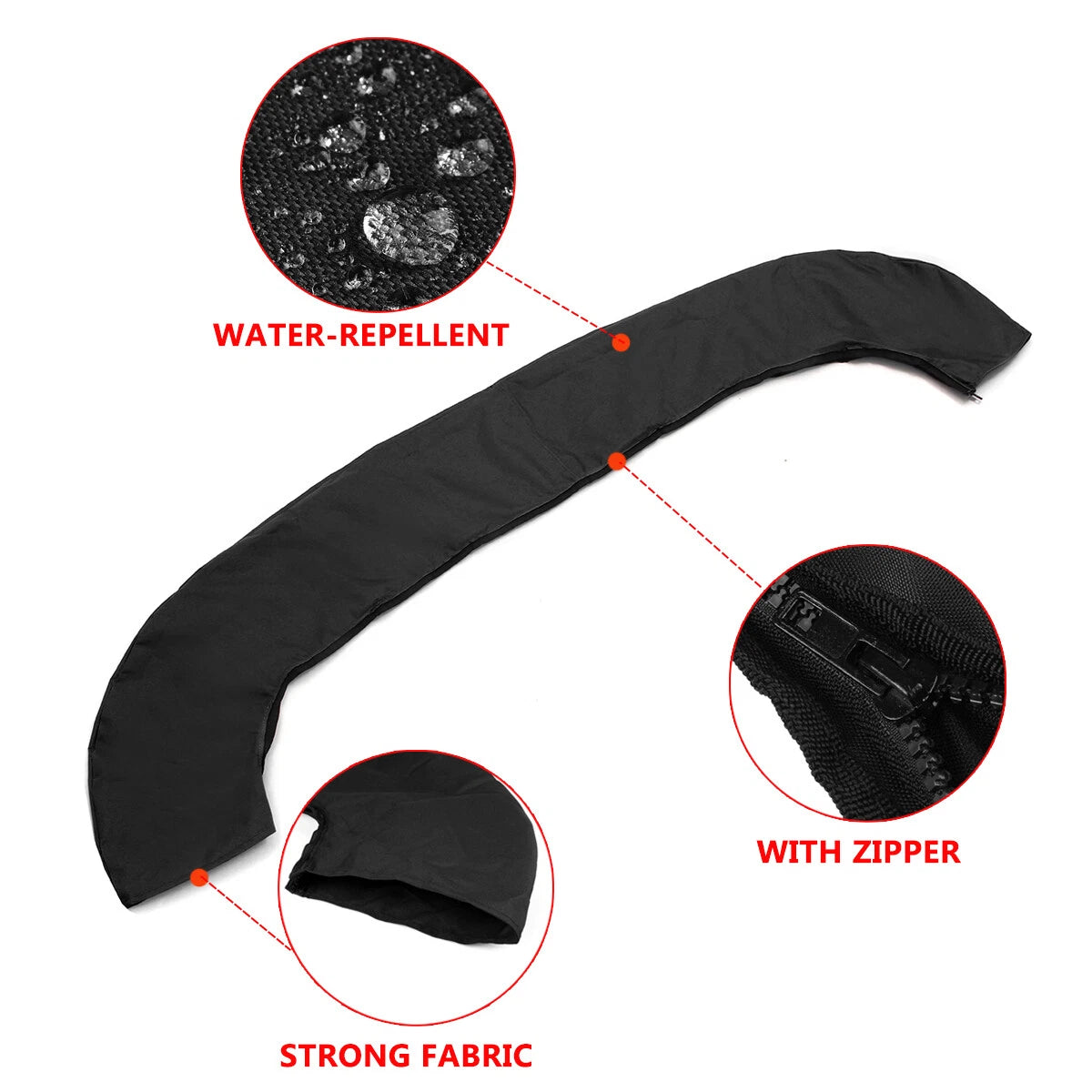 Bimini Top Boot Cover for Boat (67-103")