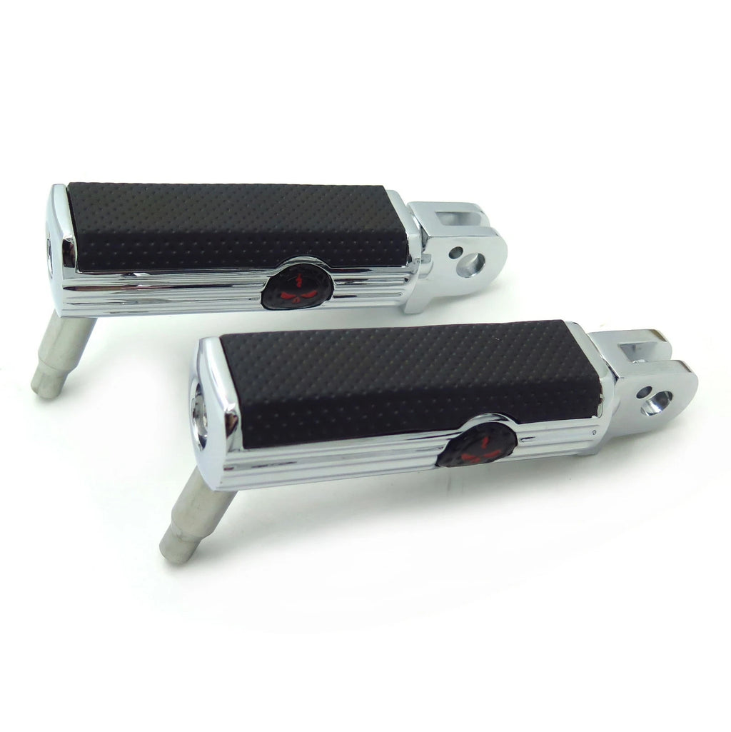 Skull Defiance Footpegs for Triumph Rocket Ⅲ (2004–2014)
