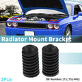 Radiator Mount Bracket Set Replacement for BMW 320i E46 (1997–2006)