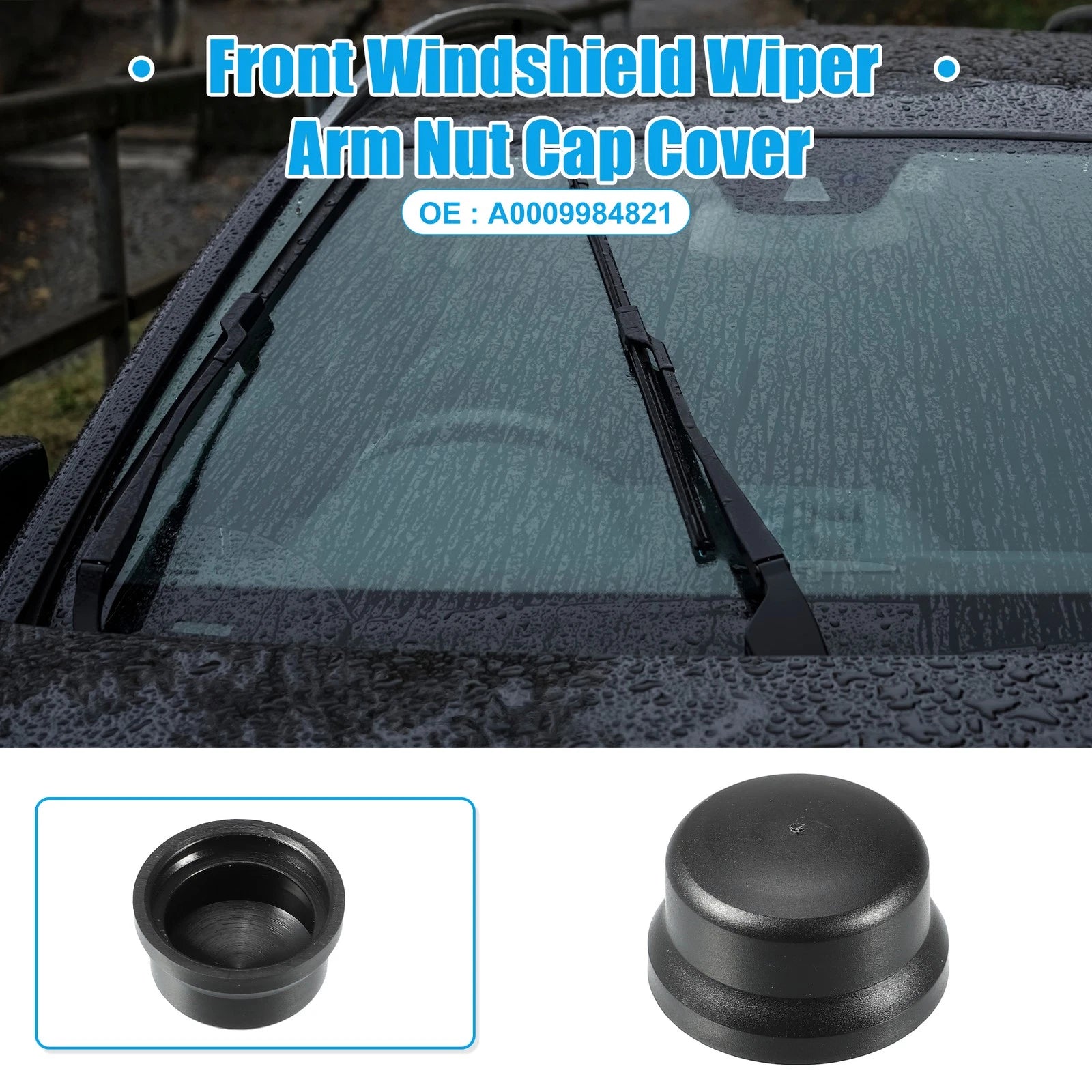 Windshield Wiper Arm Nut Cap Replacement for Mercedes-Benz C300 (2008–2023)