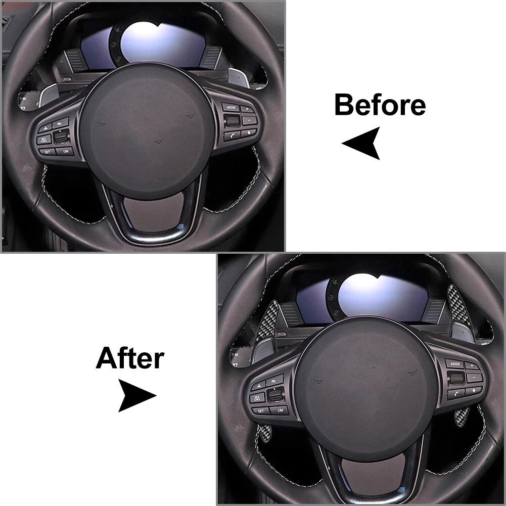 Steering Wheel Shift Paddle Extensions for BMW 1 2 3 4 5 6 7 Series X3 X4 X5 X6 (2000–2023)